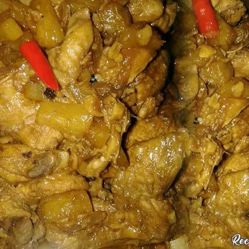 Pineapple Chicken Adobo