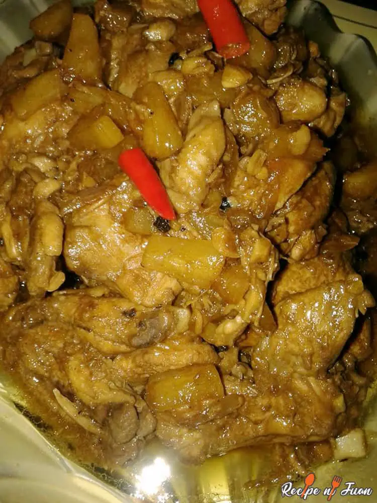 Pineapple Chicken Adobo Recipe