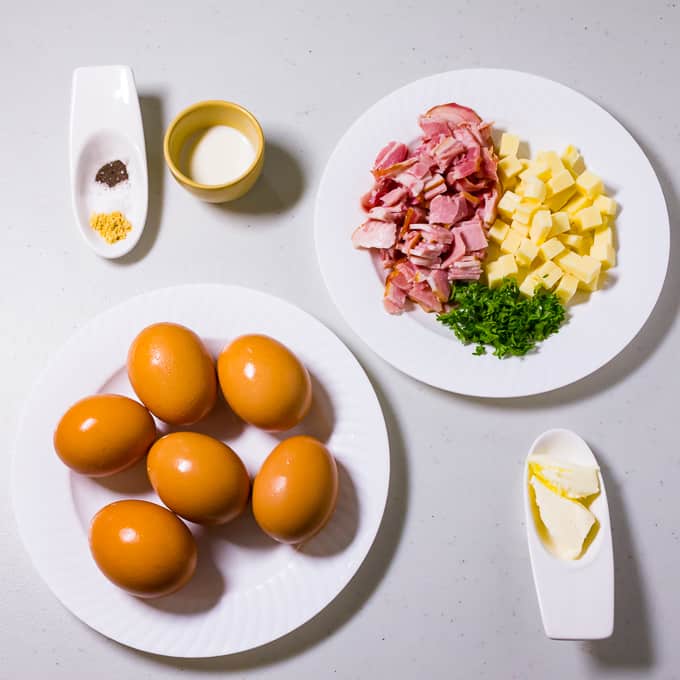 Ingredientes de Omelete Pinoy