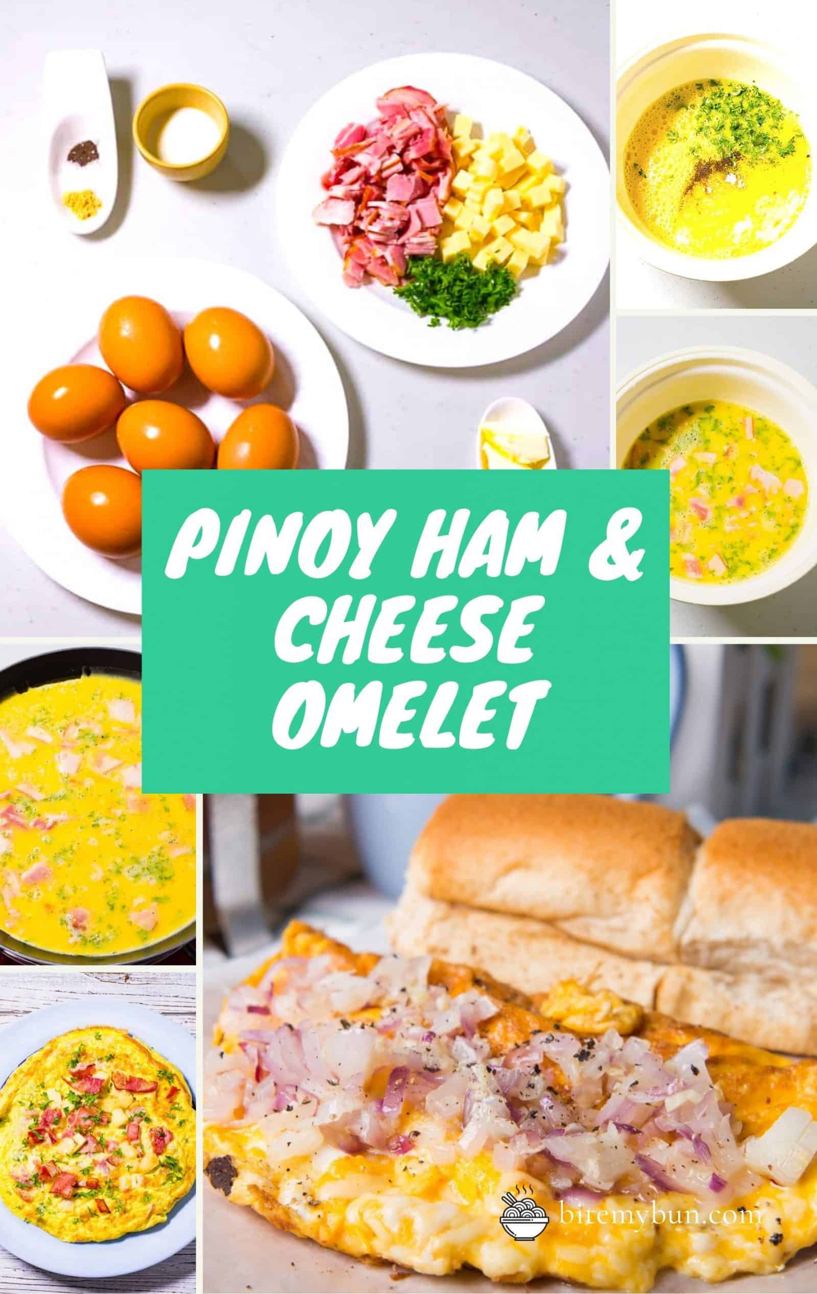 Pinoy ham & Cheese Omelet