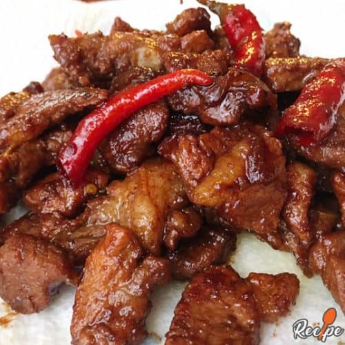 Recette de porc Adobo (Adobong Baboy)