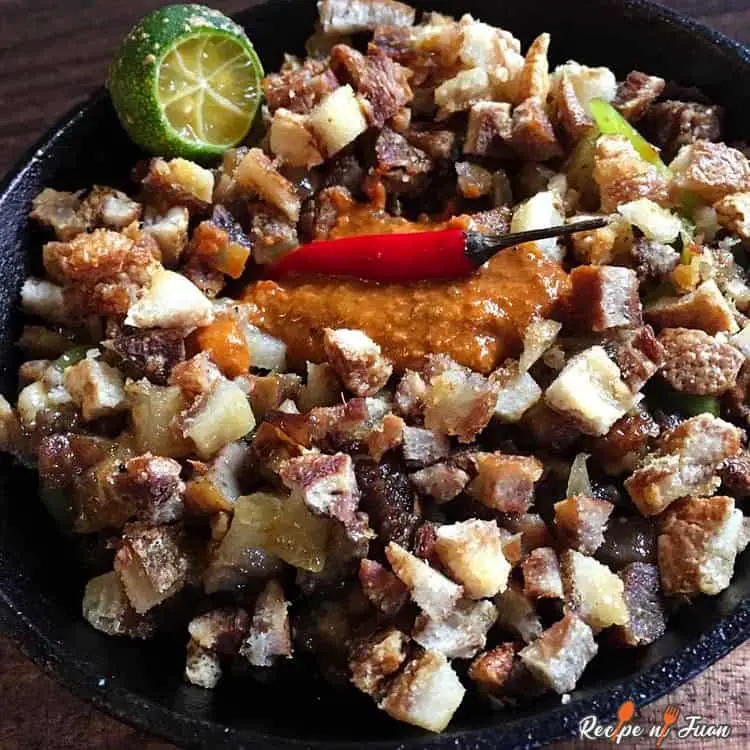 Receita de porco sisig