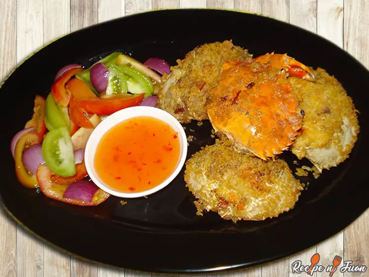 Rellenong Alimango Recept (Fylld krabba)