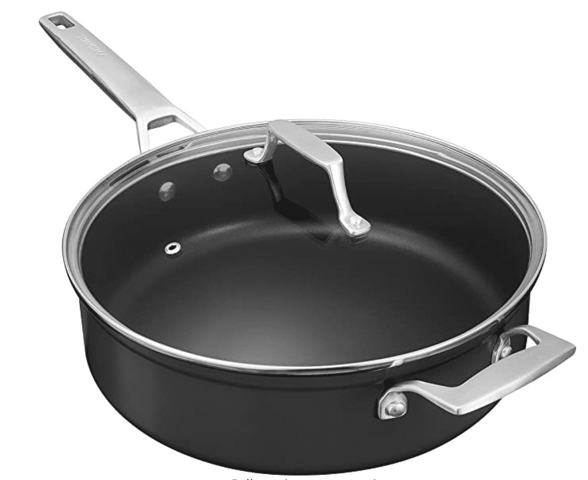 MSMK 5 Quart Nonstick Saute Pan nwere mkpuchi