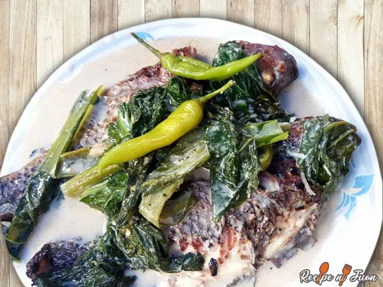 Recipe ea Sinugno (Tilapia e halikiloeng ka Lebese la Kokonate)