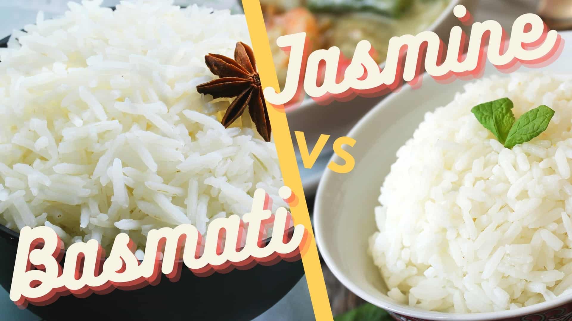 Basmati vs jasminris