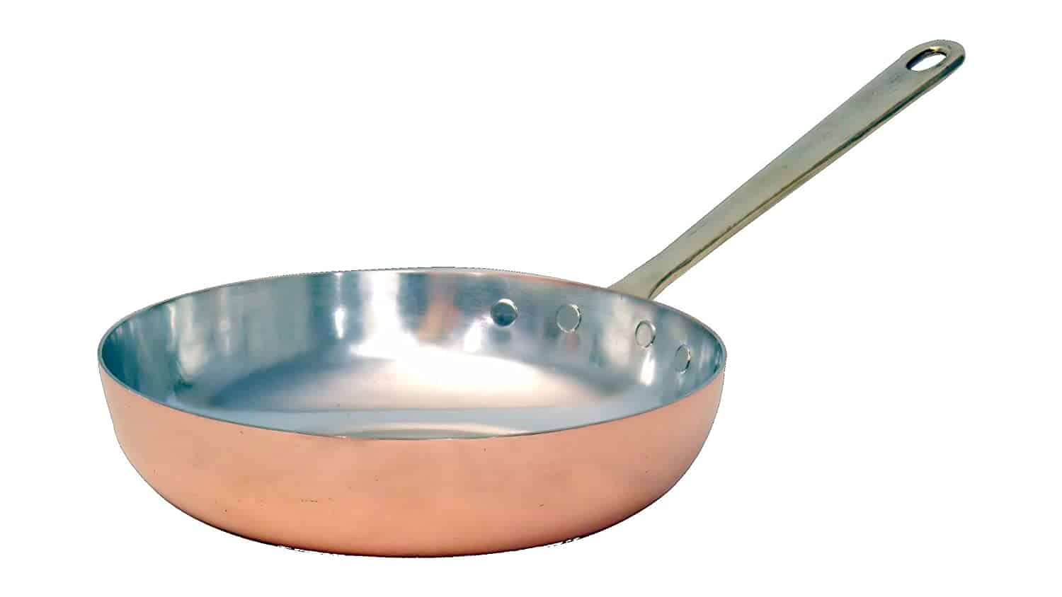 Best Tin Lined Copper Frying Pan: Bottega del Rame Copper Frying Pan