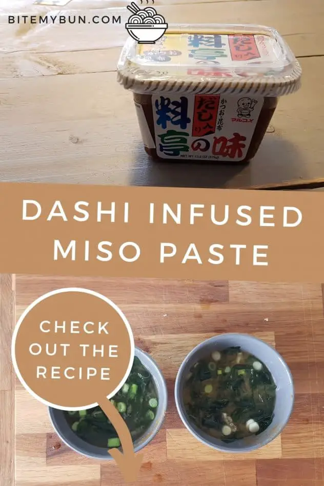 Miso with dashi in it | Where flavor meets flavor!