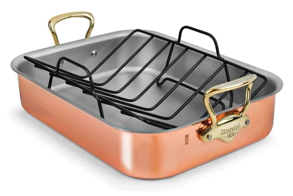 Mauviel Copper Roaster со решетка