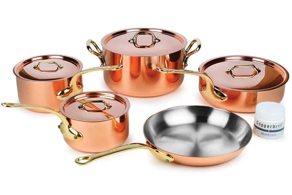 Mauviel M'Heritage M250C 2.5mm Cookware Set