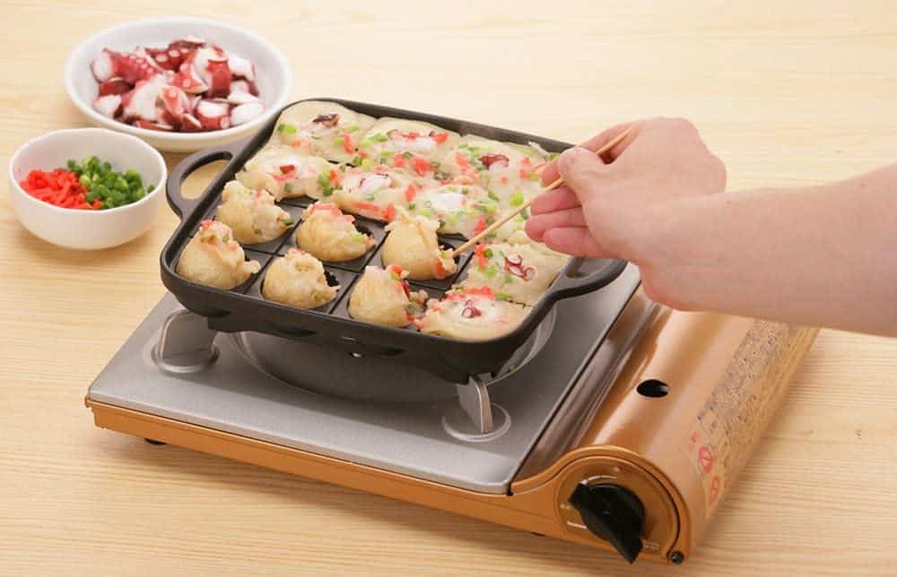 Chảo Takoyaki ngon nhất: Iwatani