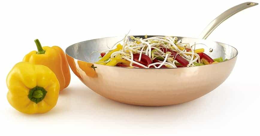 Mejor sartén de cobre para wok: Kuprum