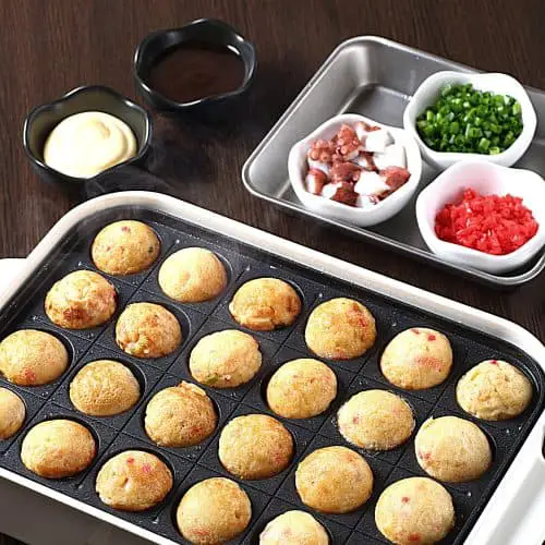 Receita de takoyaki de frango