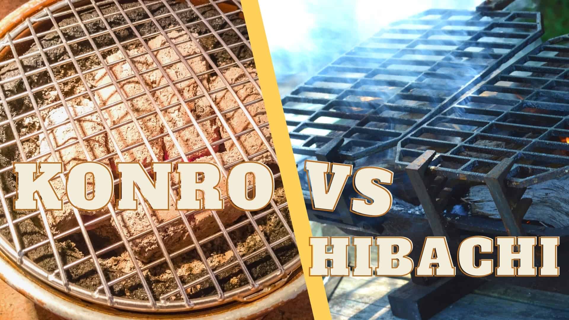 Konro vs Hibachi grills