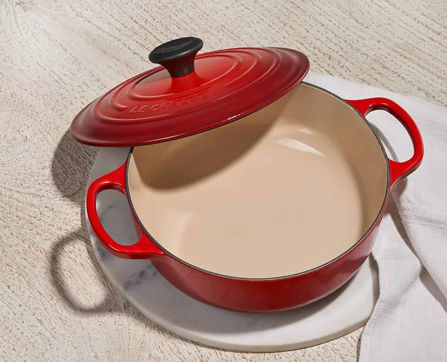 Casserole rhostio haearn bwrw Le Creuset