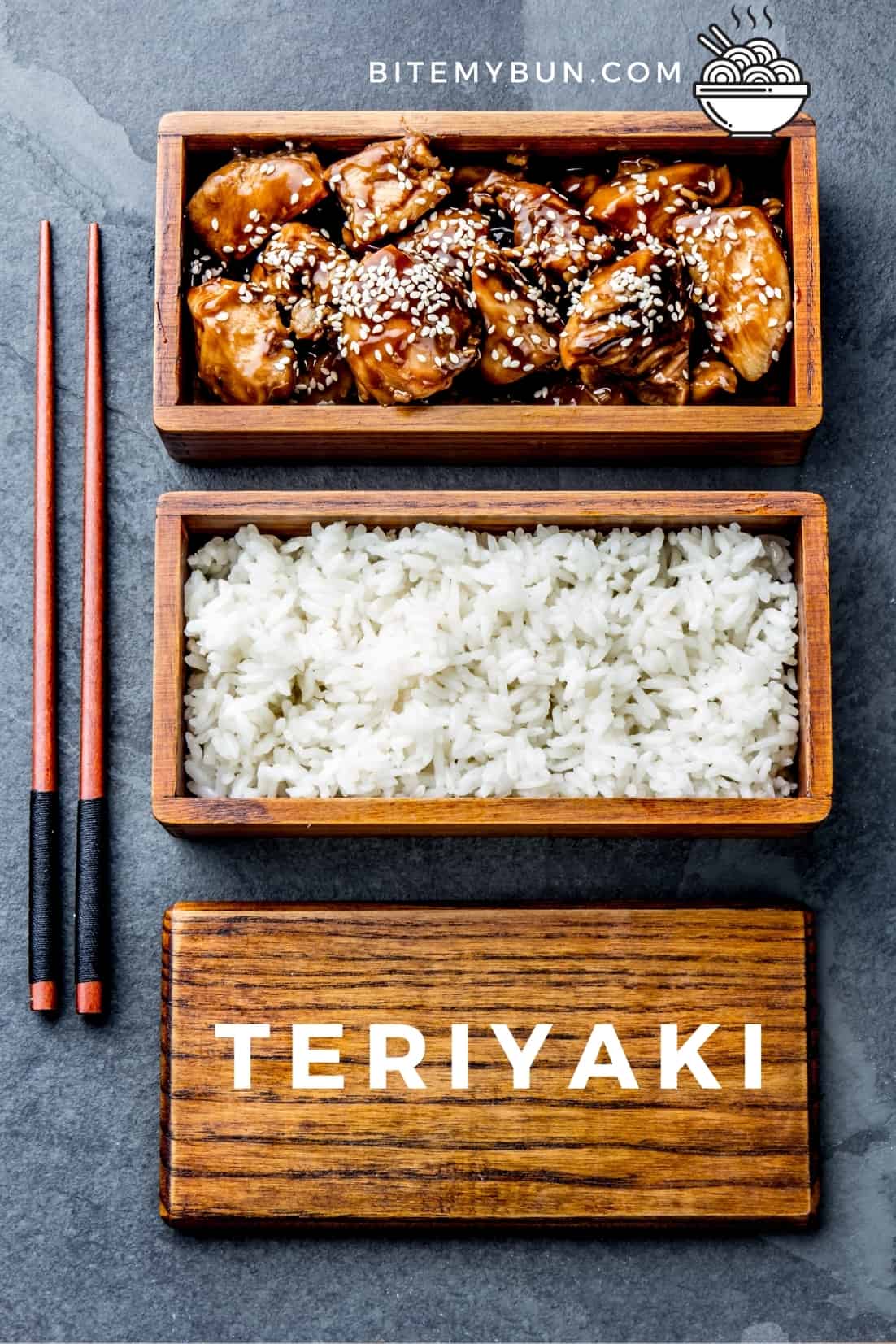 Mias cearc Teriyaki