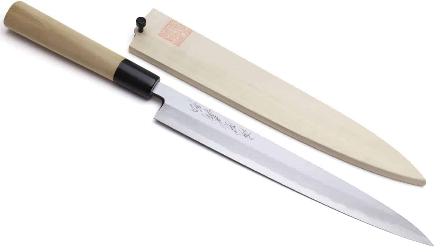 Mejor cuchillo de sushi profesional: Yoshihiro Shiroko Yanagi