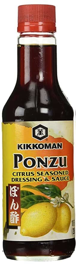 Citrus-soy ponzu sauce: Kikkoman