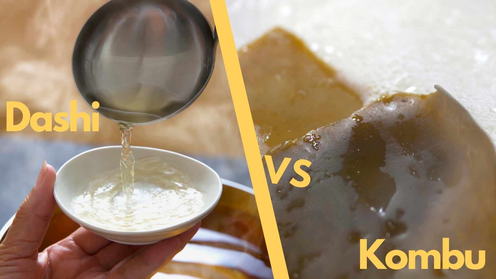 Dashi vs Kombu