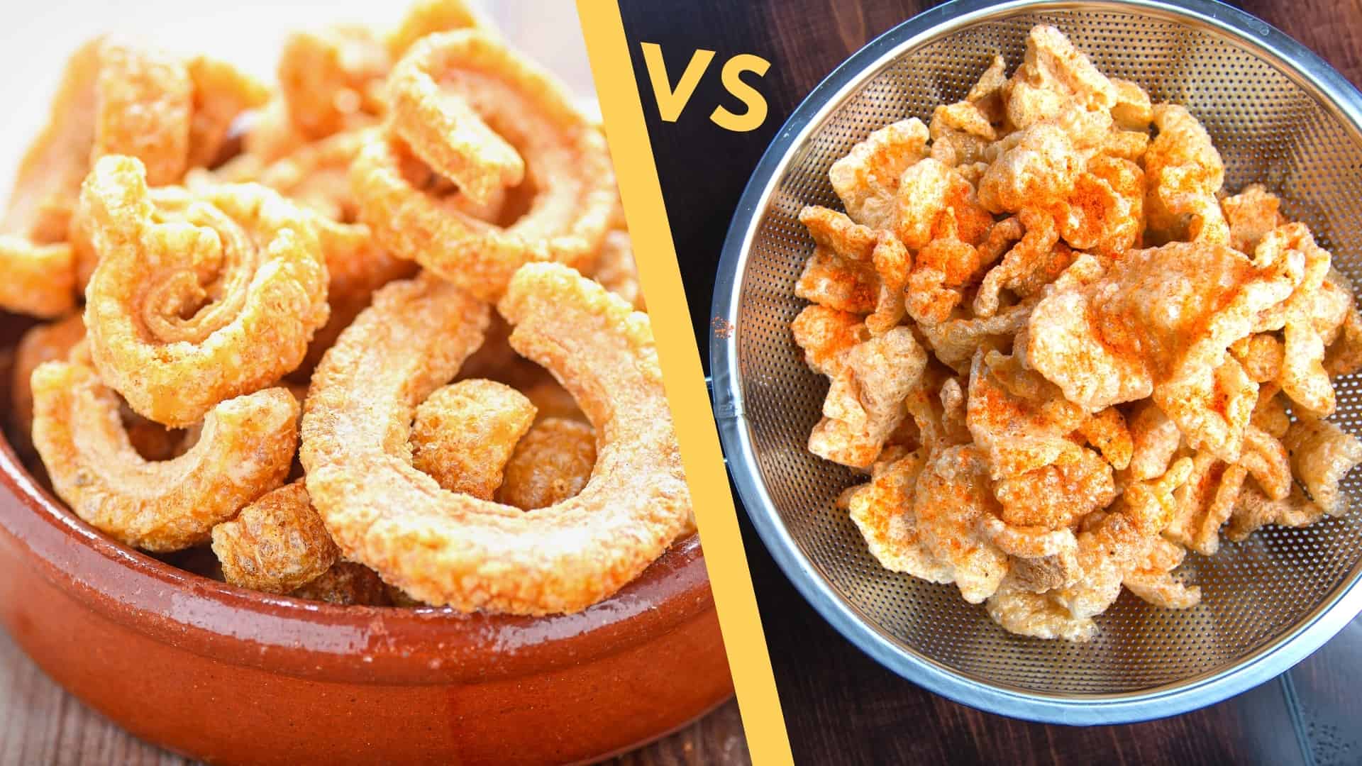 Cascas de Porco vs Chicharones