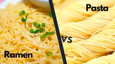 vs pasta noodles: Differences in uses,