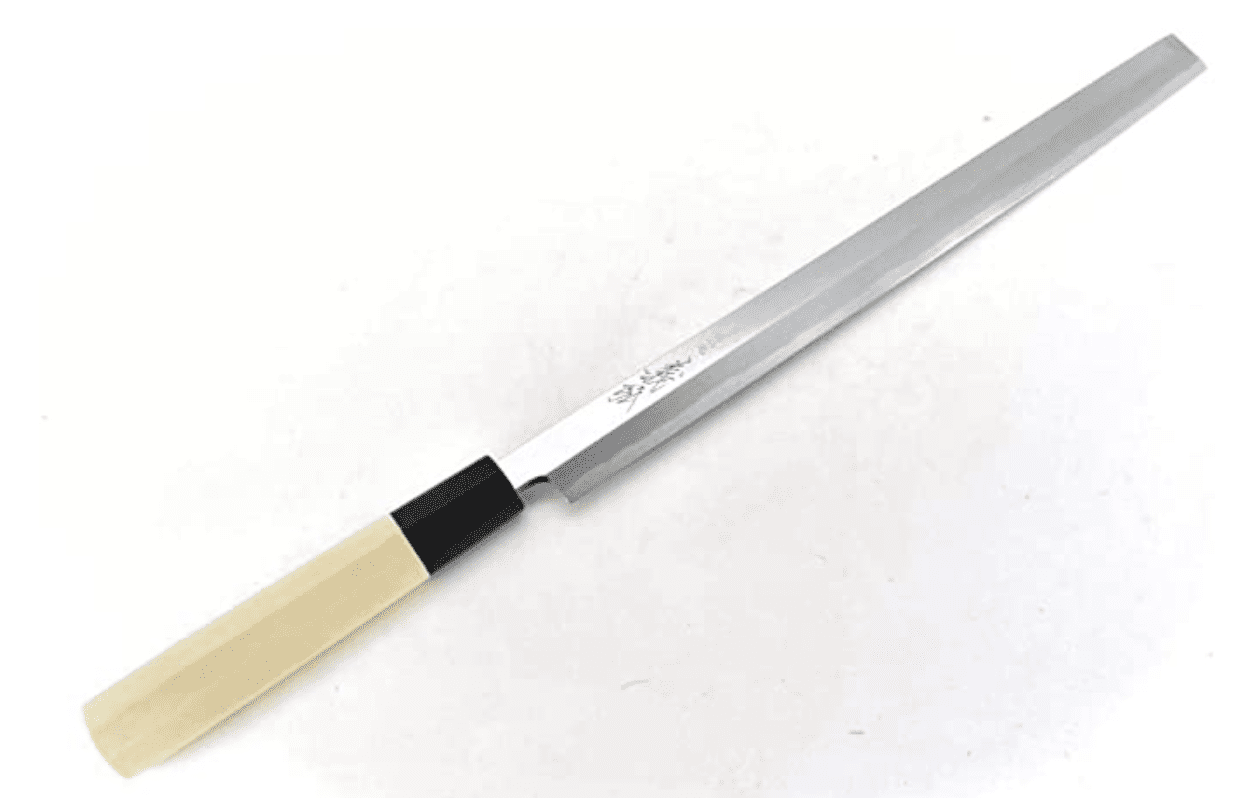 Yoshihiro Yasuki Takohiki-kniv i vit stål