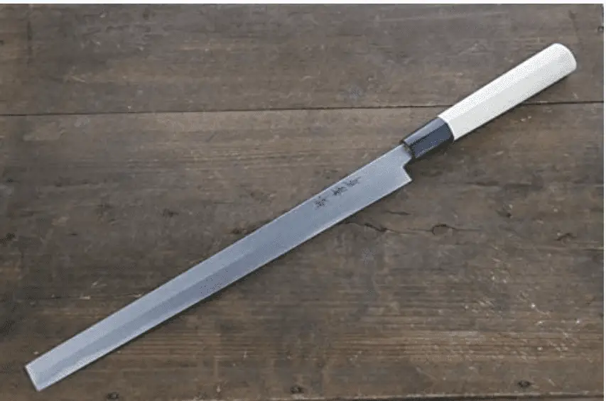 Kasumitogi Aço Branco Takohiki