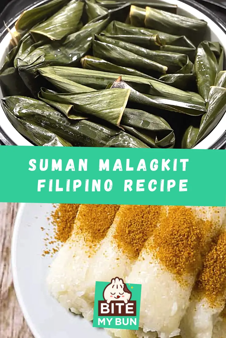 Suman Malagkit recipe how to make it yourself at home pinned