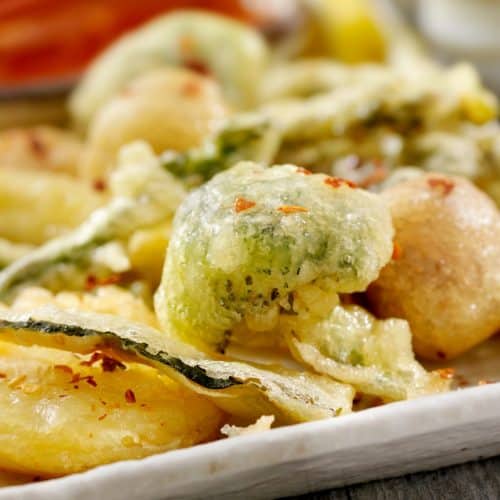 Las mejores verduras para tempura