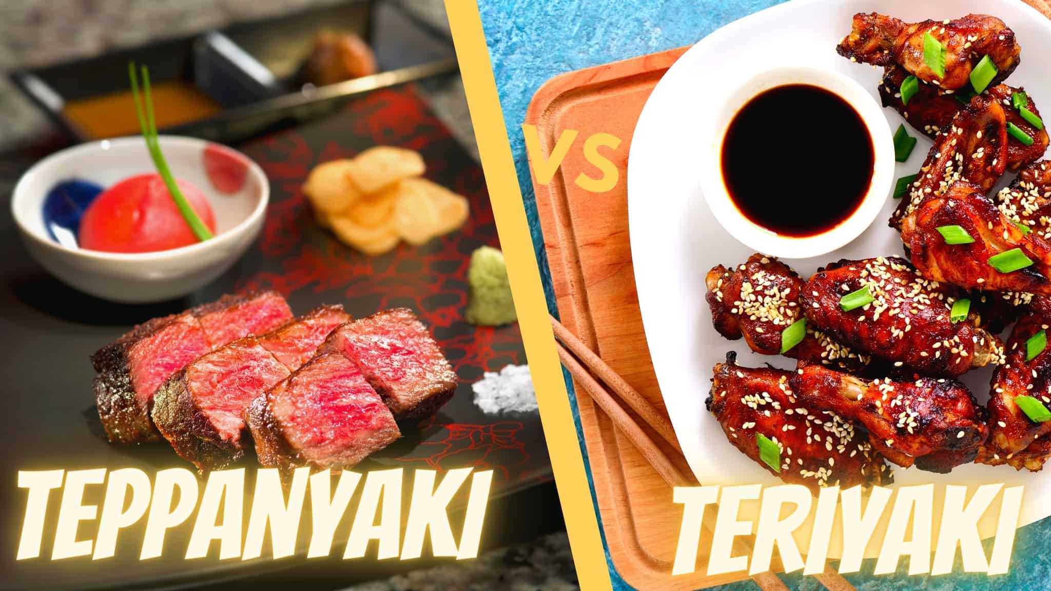 Teppanyaki vs teriyaki