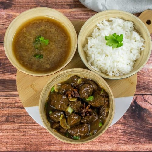 Consejos de recetas de pares de carne filipina