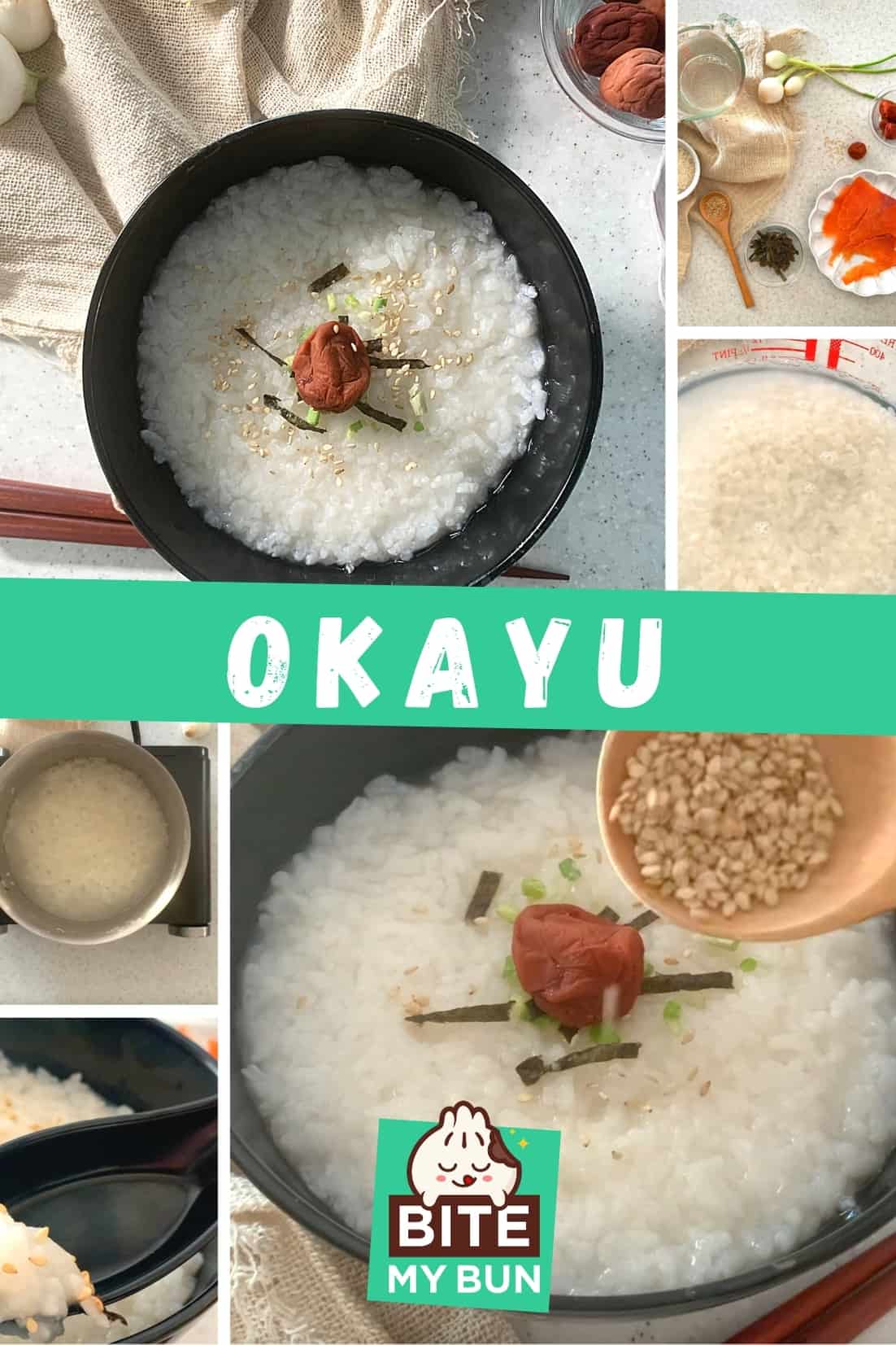 How to make okayu rice porridge