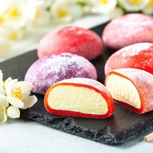 Japanse mochi rijstballetjes