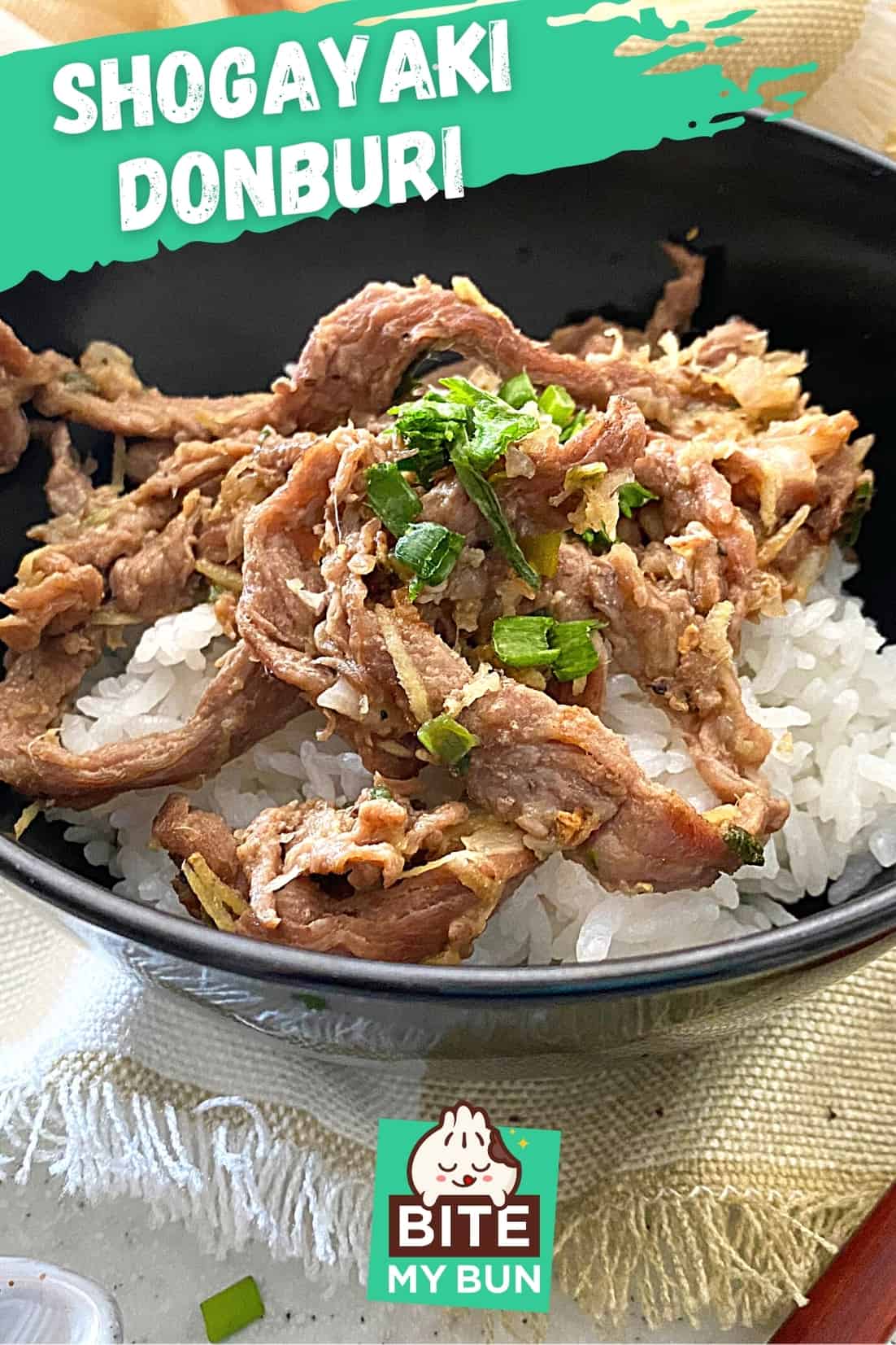 쇼가야키 덮밥