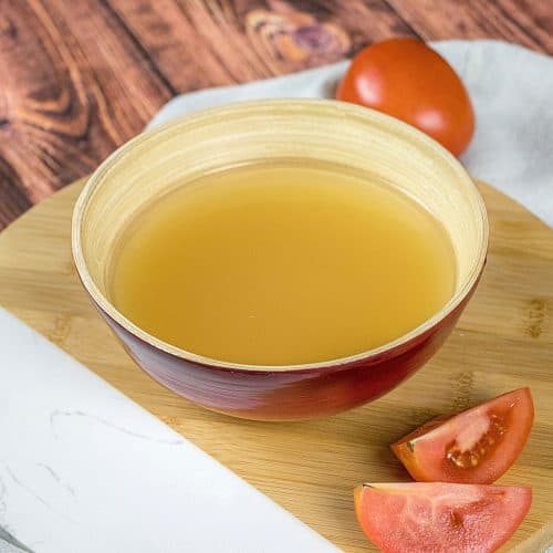 Receita de substituto de dashi kombu de tomate