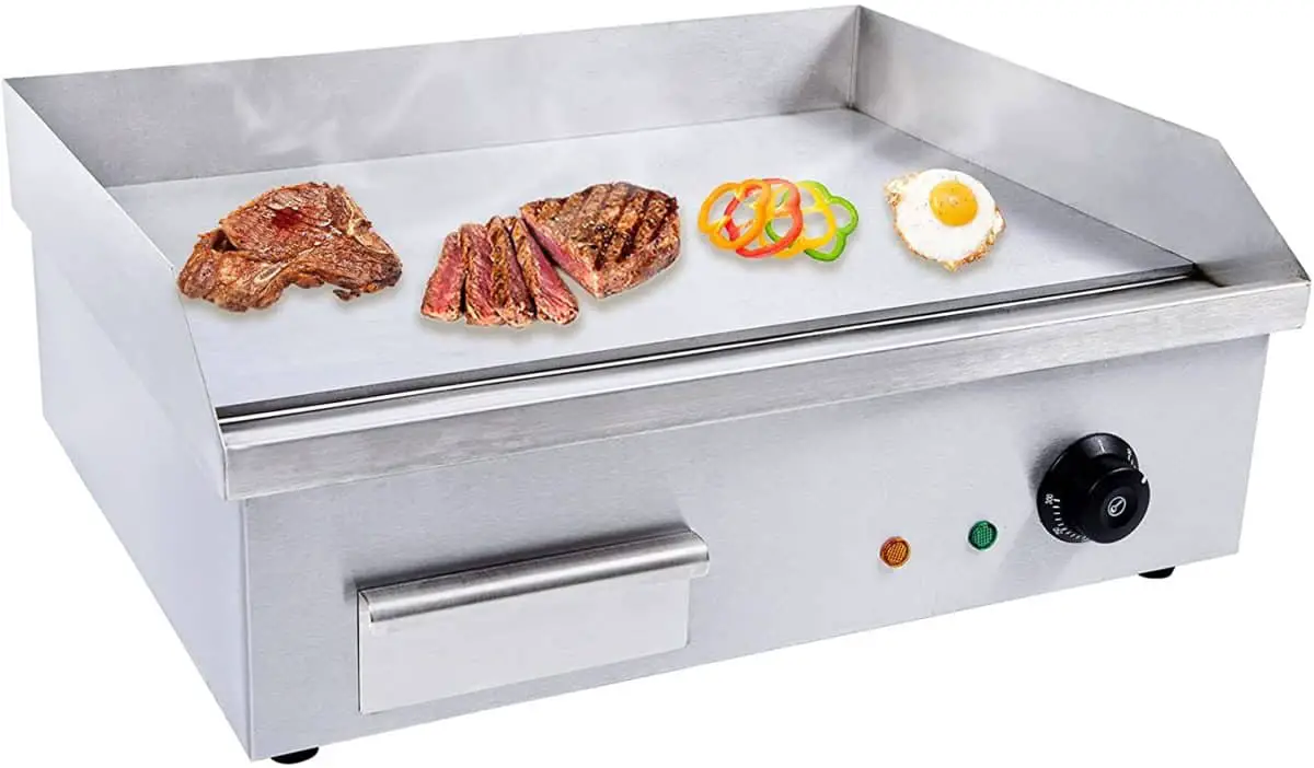 Best commercial teppanyaki hot plate- TBVECHI Electric Griddle