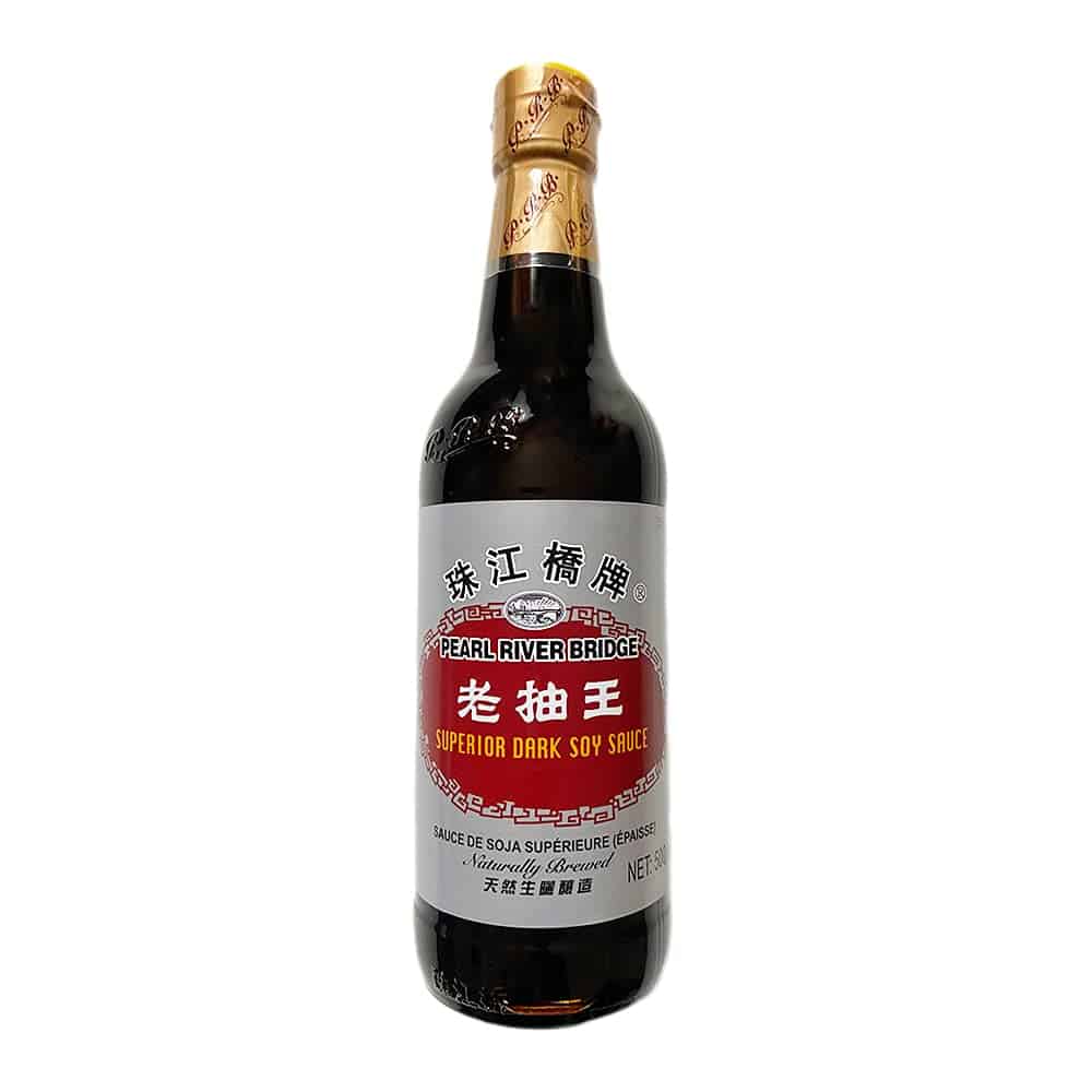 An sauce soy dorcha as fheàrr airson rus friochte - Pearl River Bridge Superior Dark Soy Sauce