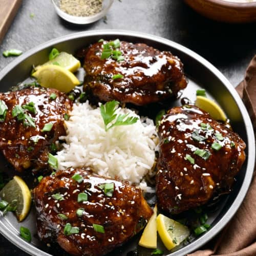 Honey soy sauce chicken