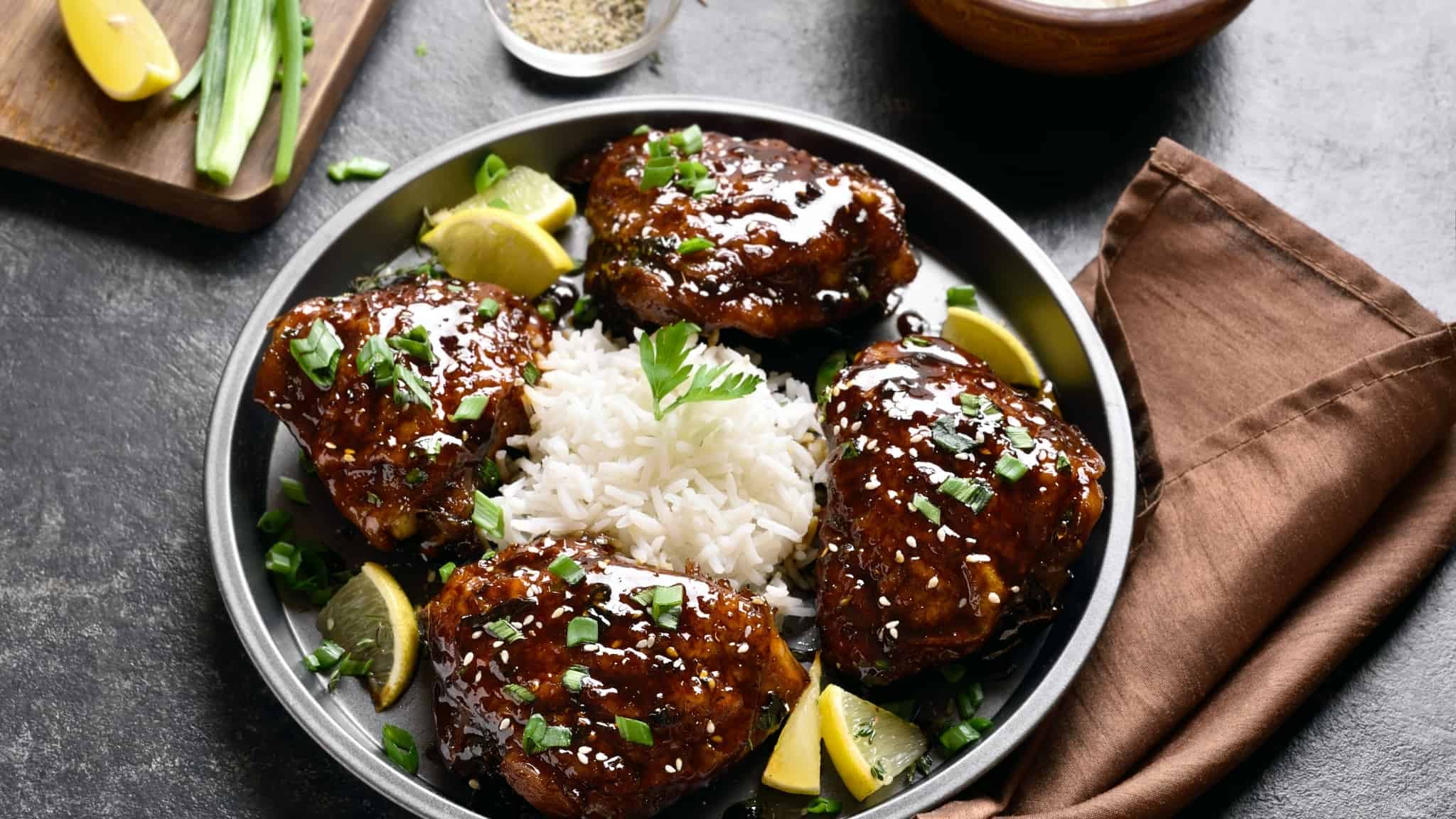 Honey soy sauce chicken