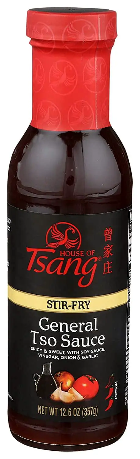 House of Tsang General Tso -sous vir rys