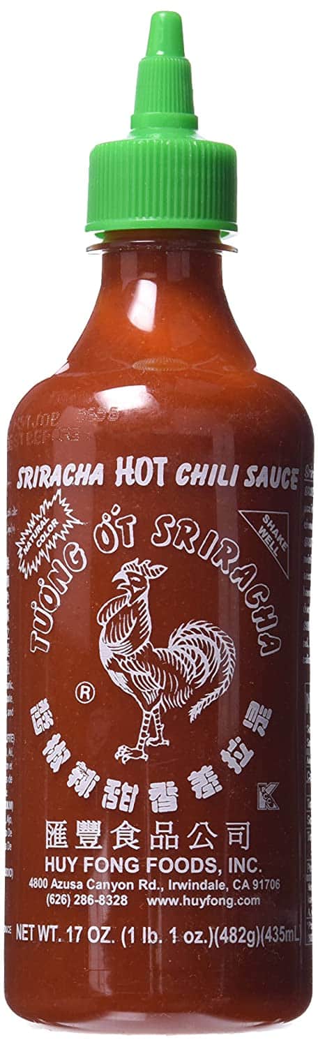 Huy Fong, Saws Chili Poeth Sriracha ar gyfer reis