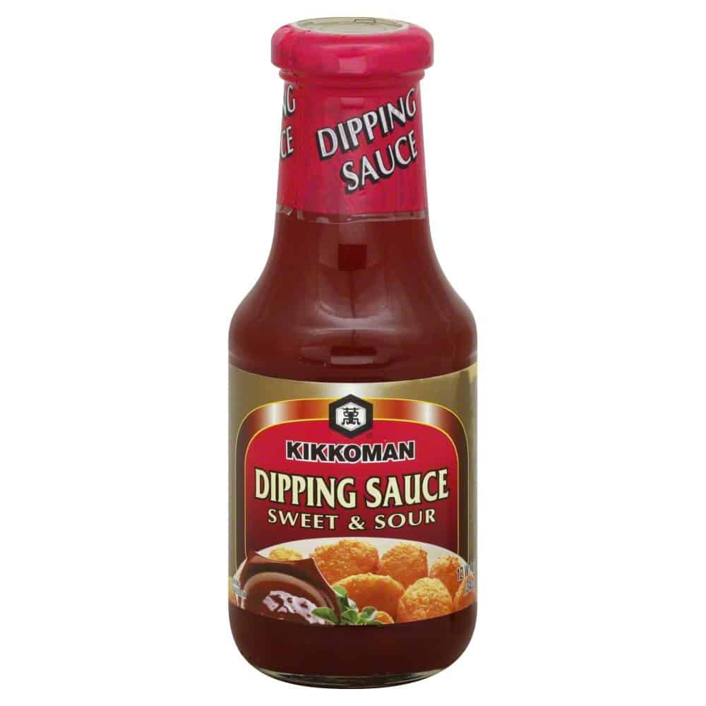 Kikkoman Sweet and Sour Dipping Sauce for rice