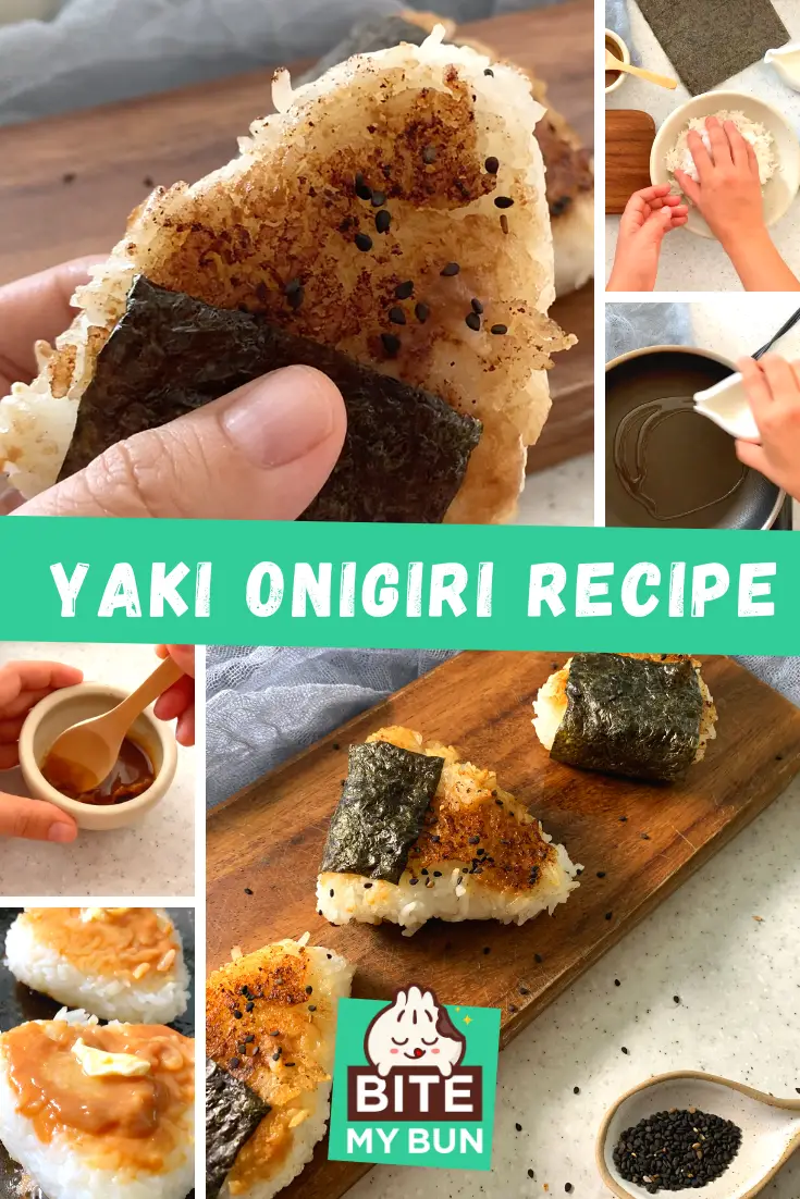 Recept Yaki onigiri- Popoln japonski prigrizek iz riževe kroglice na žaru za pijačo