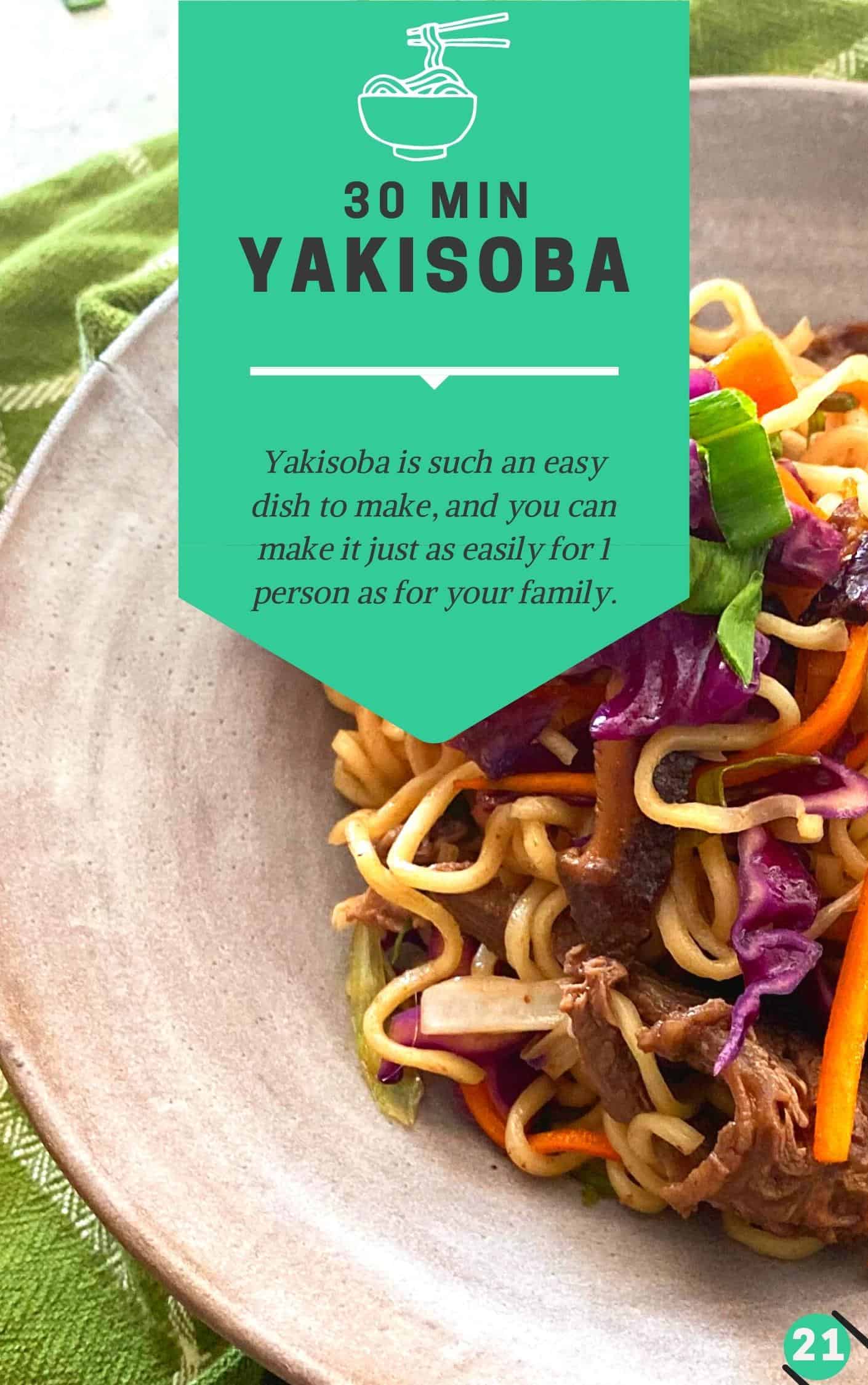 Yakisoba recipe