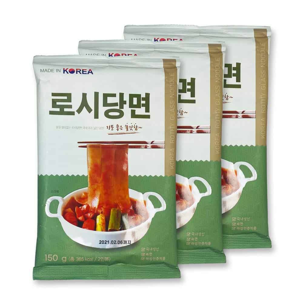 melhor substituto para macarrão ramen Rothy Korea Glass Noodle