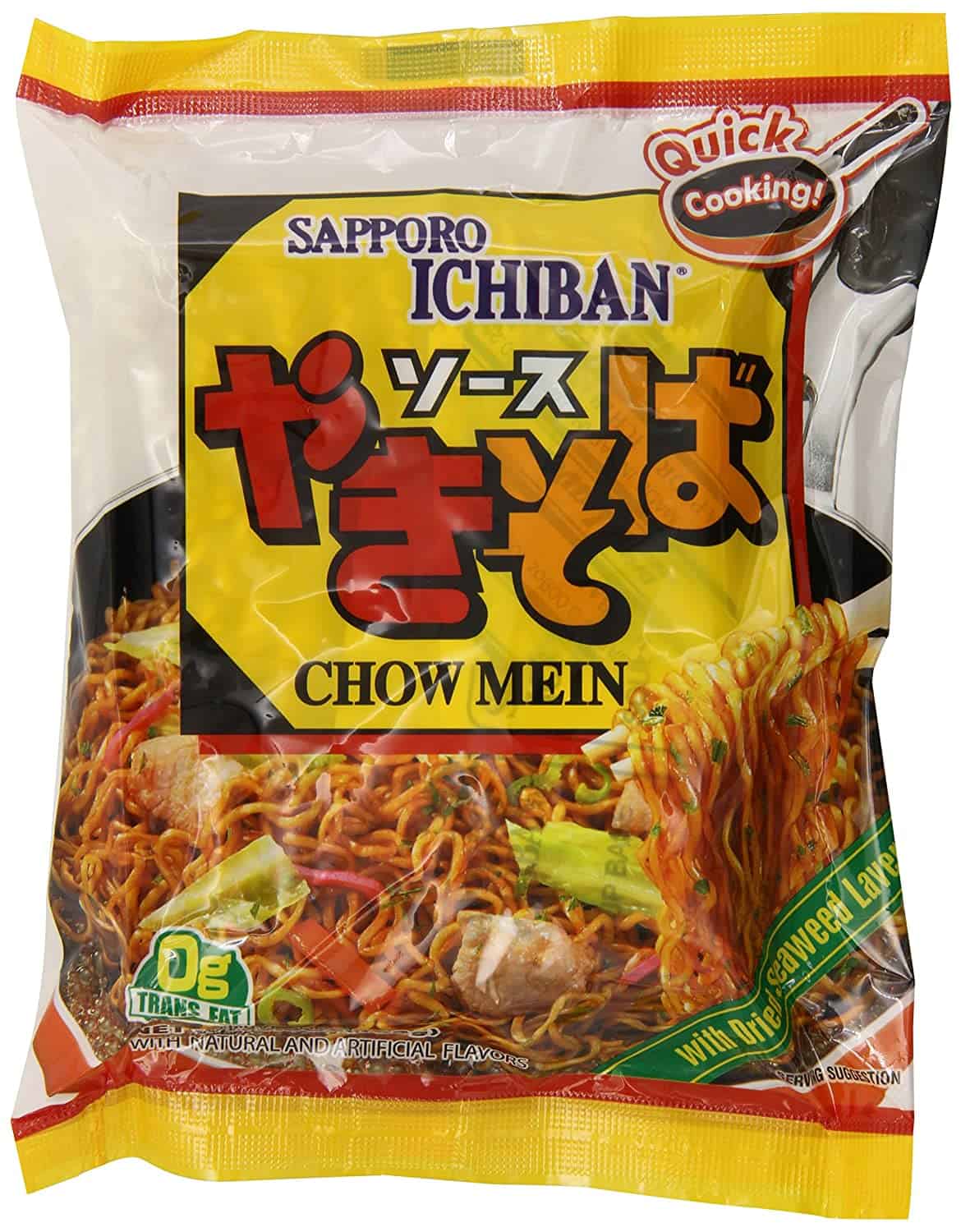 meilleur substitut pour les nouilles ramen Sapporo Ichiban Chow Mein