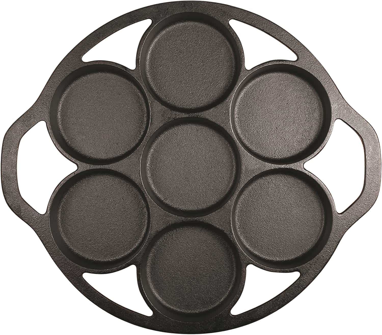 Plej bona gisfera imagawayaki-pato kaj plej bona por krado- Lodge Cast Iron Mini Cake Pan