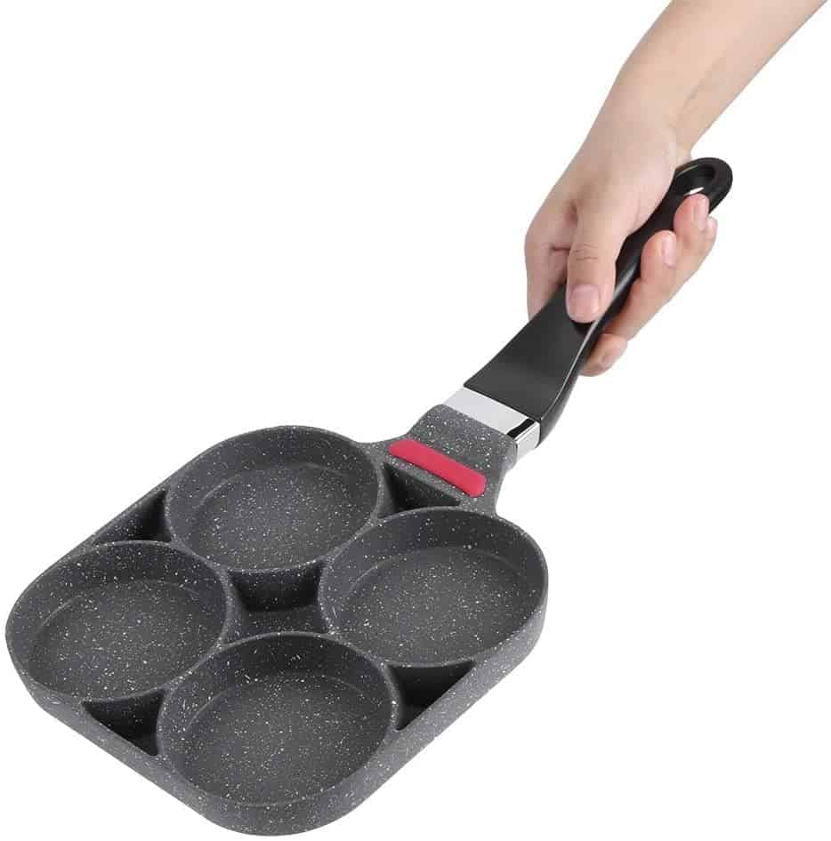 Bästa multifunktionella imagawayaki-panna utan lock och bäst för induktion - Thincol Pancake Pan