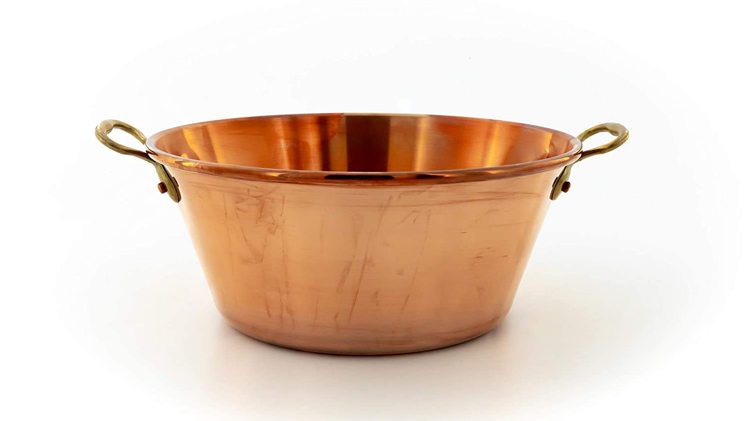 Best smooth finish copper jam pan- Matfer Bourgeat 303036 Bourgeat