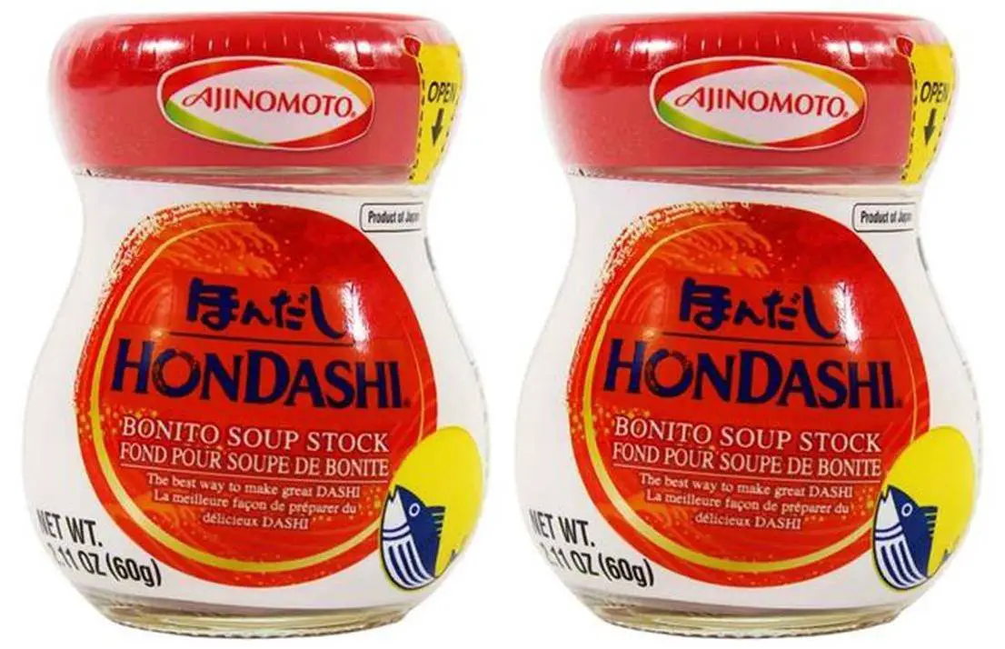 Melhor caldo Dashi com cobertura de takoyaki - Japonês Hon Dashi Peixe Sopa Líquido